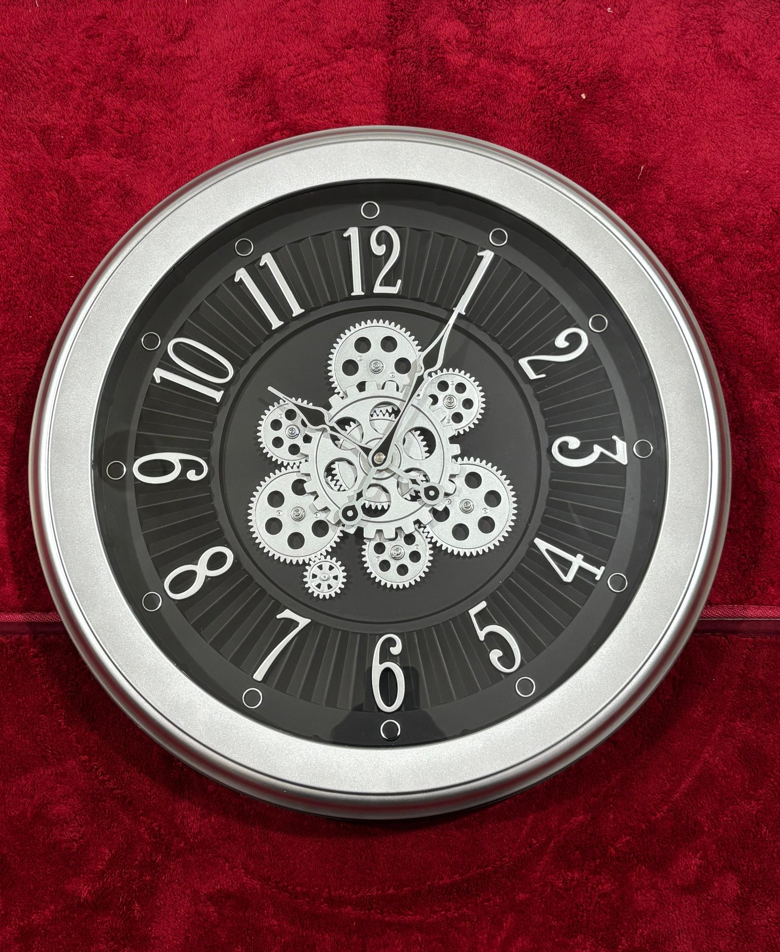 GEAR WALL CLOCK ROUND SHAPED